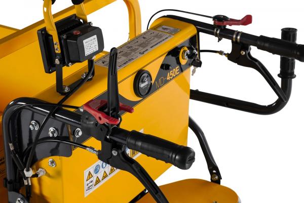 Lumag MD-450E electric dumper with chain drive